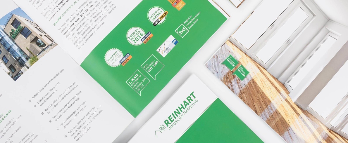 Reinhart-Immobilien-Unternehmensbroschuere-Grafik